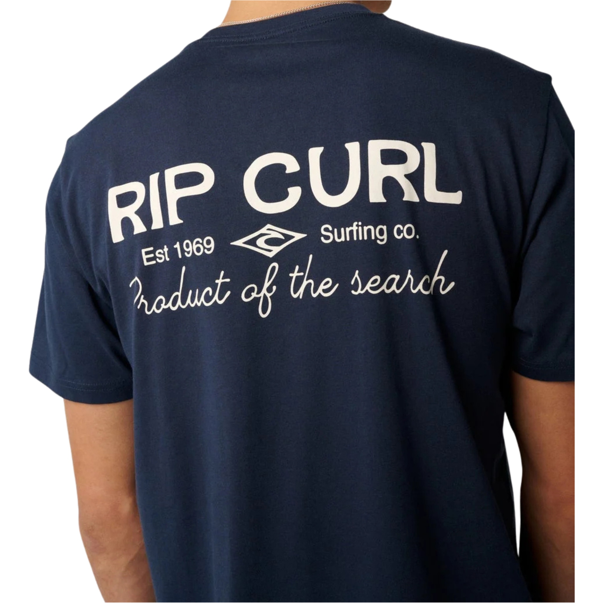 Rip Curl Herre Pacific Rinse Lomme-T-shirt 132MTE - Dark Navy
